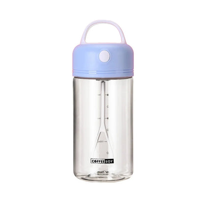 IPX5 Waterproof Electric Protein Shake Bottle - 380ML Automatic Blending Mixer for Coffee and Drinks